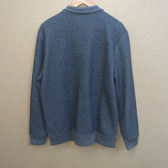 Calvin Klein Grey Zip Up Sweater - Picture 5 of 5